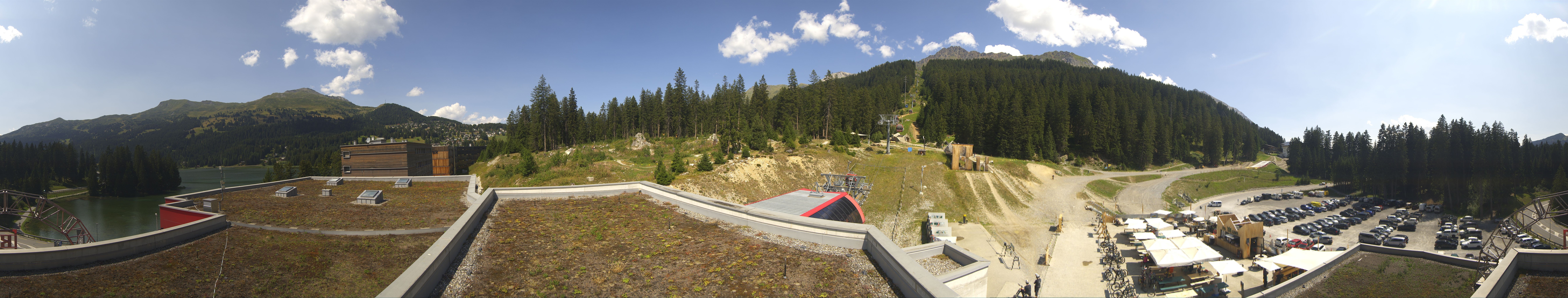 Archived image Webcam Base Station Rothorn Gondola Lenzerheide