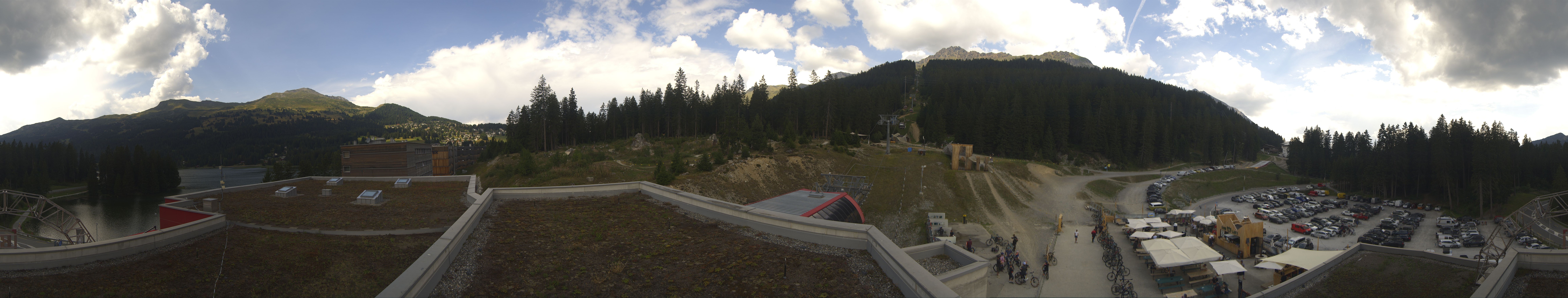 Archiv Foto Webcam Talstation Rothorn Gondelbahn Lenzerheide