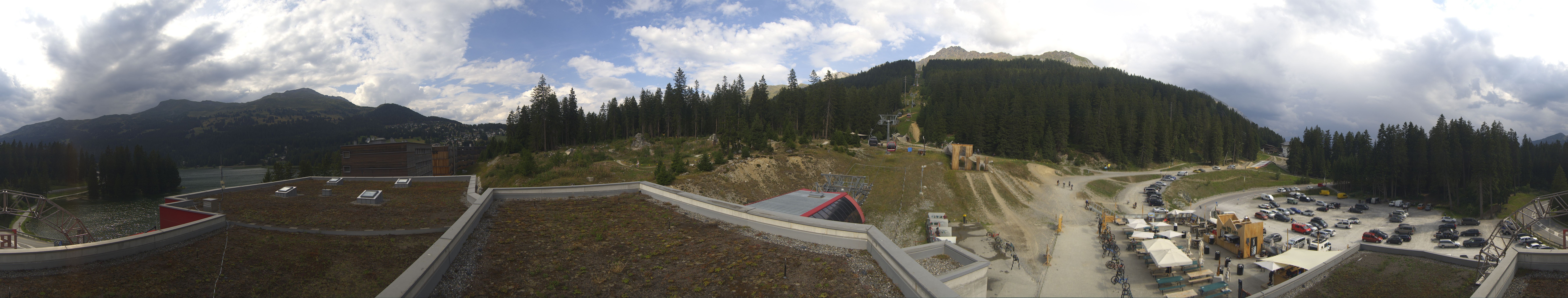 Archiv Foto Webcam Talstation Rothorn Gondelbahn Lenzerheide