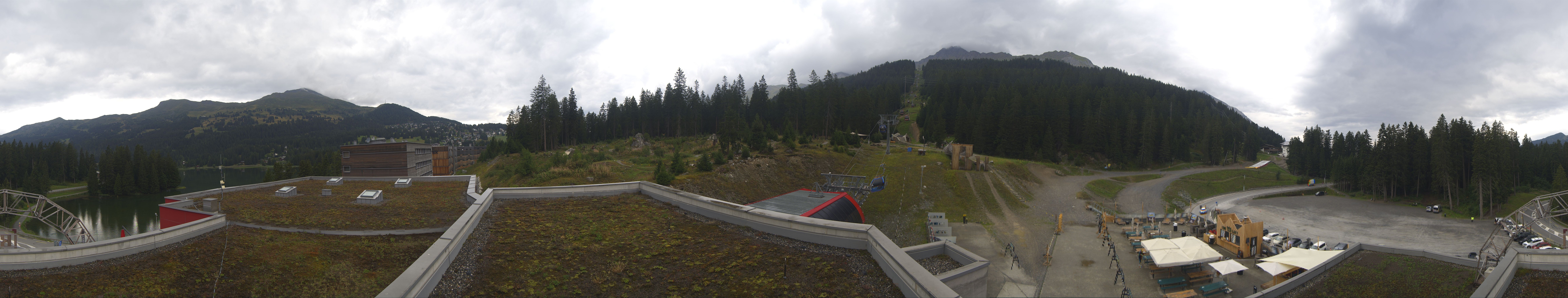 Archiv Foto Webcam Talstation Rothorn Gondelbahn Lenzerheide