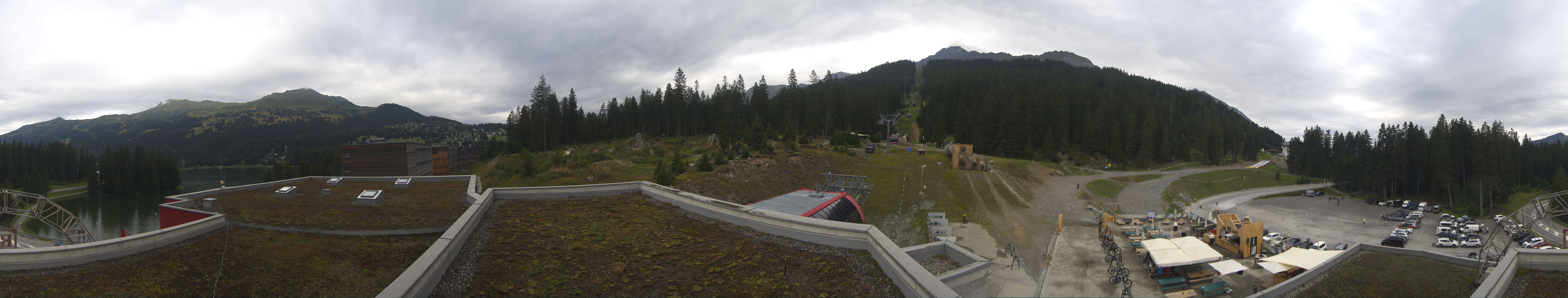 Archiv Foto Webcam Talstation Rothorn Gondelbahn Lenzerheide