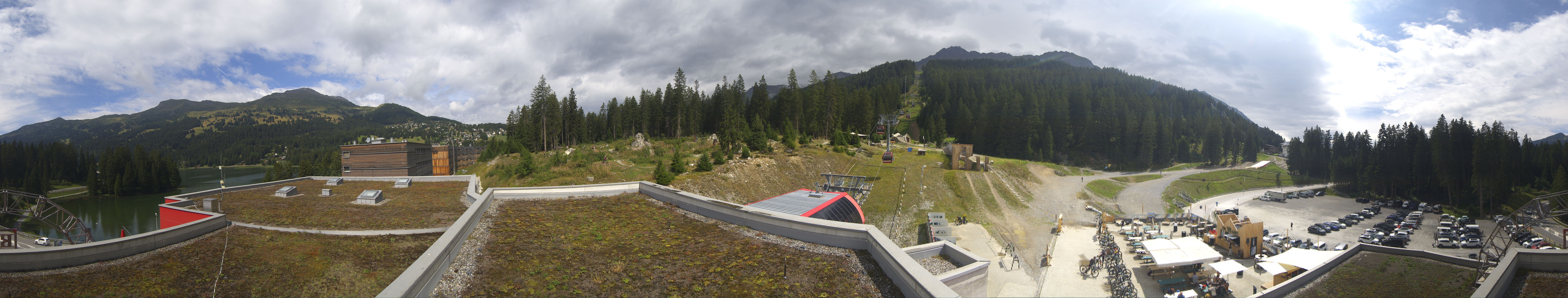 Archiv Foto Webcam Talstation Rothorn Gondelbahn Lenzerheide