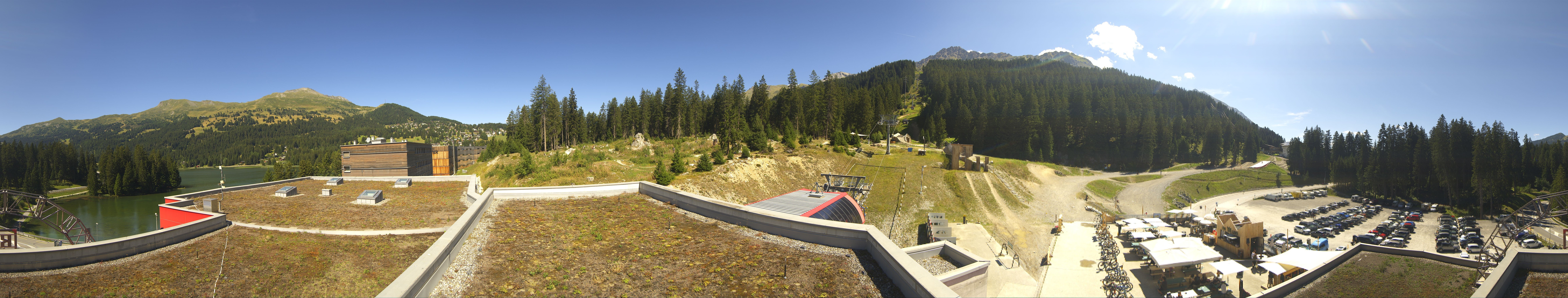 Archiv Foto Webcam Talstation Rothorn Gondelbahn Lenzerheide