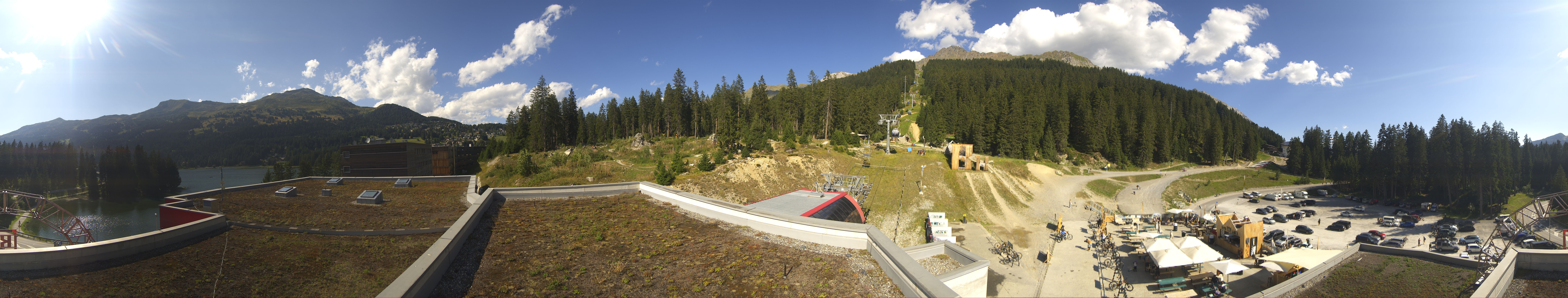 Archived image Webcam Base Station Rothorn Gondola Lenzerheide