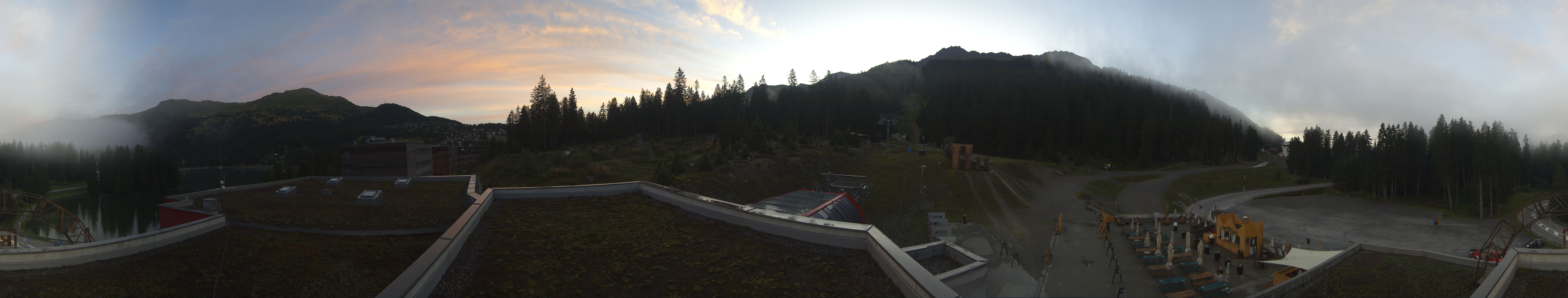 Archiv Foto Webcam Talstation Rothorn Gondelbahn Lenzerheide