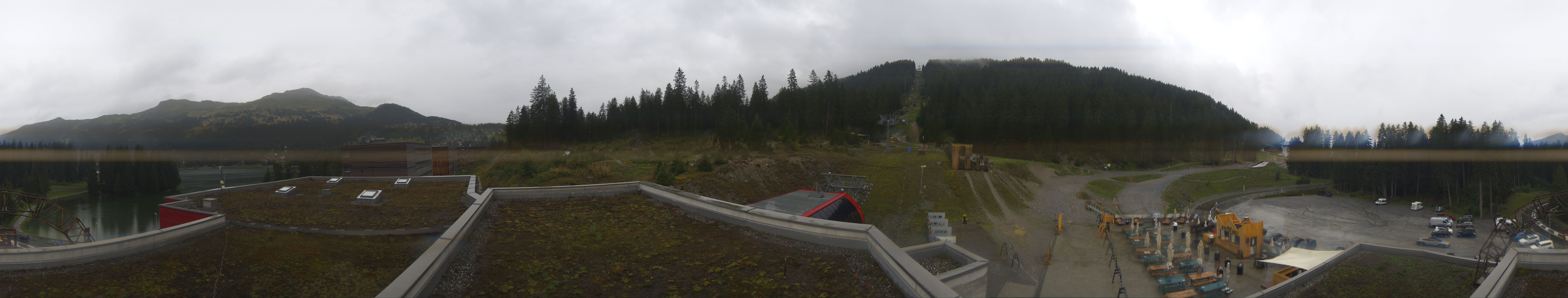 Archiv Foto Webcam Talstation Rothorn Gondelbahn Lenzerheide