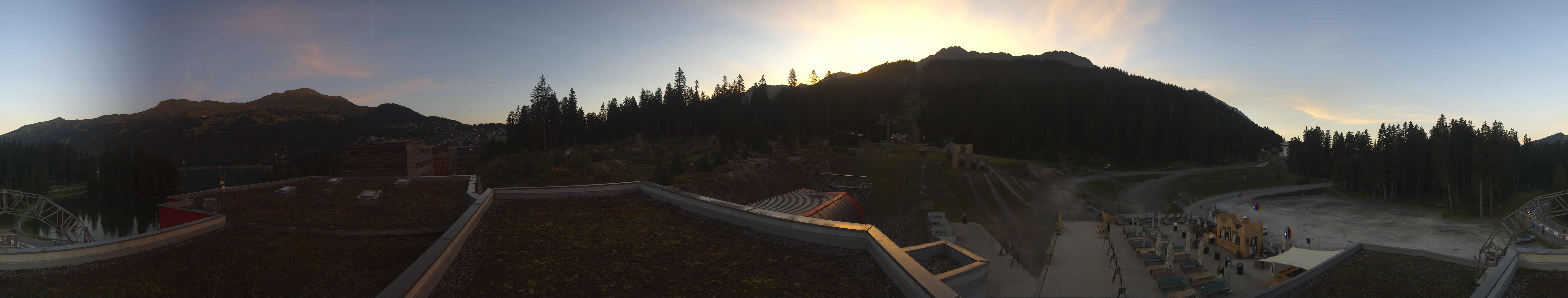 Archiv Foto Webcam Talstation Rothorn Gondelbahn Lenzerheide