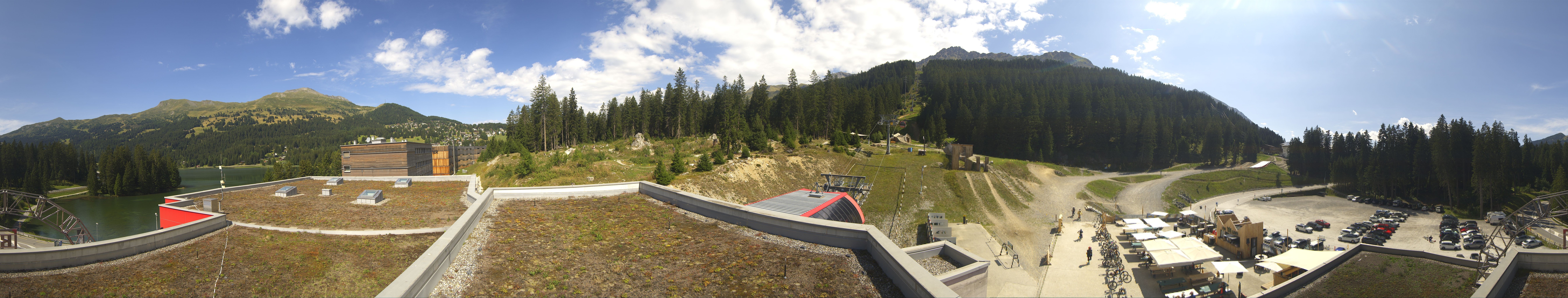Archiv Foto Webcam Talstation Rothorn Gondelbahn Lenzerheide