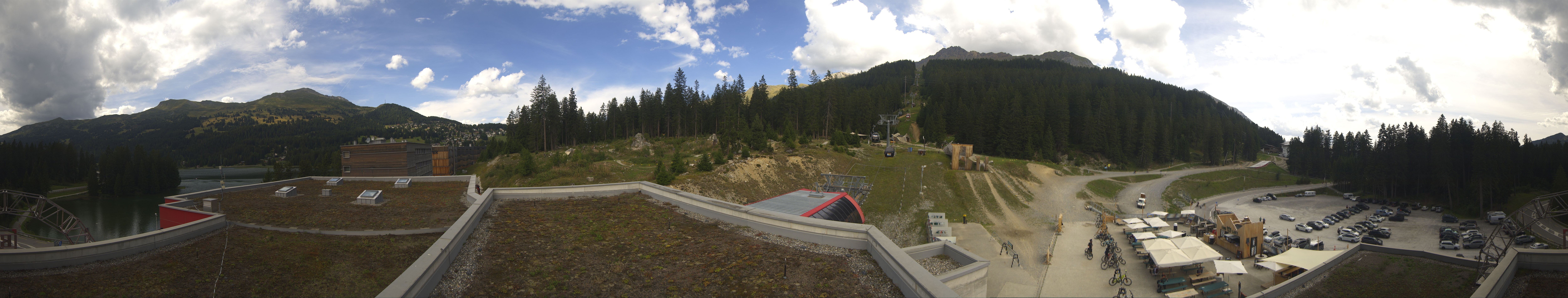 Archiv Foto Webcam Talstation Rothorn Gondelbahn Lenzerheide