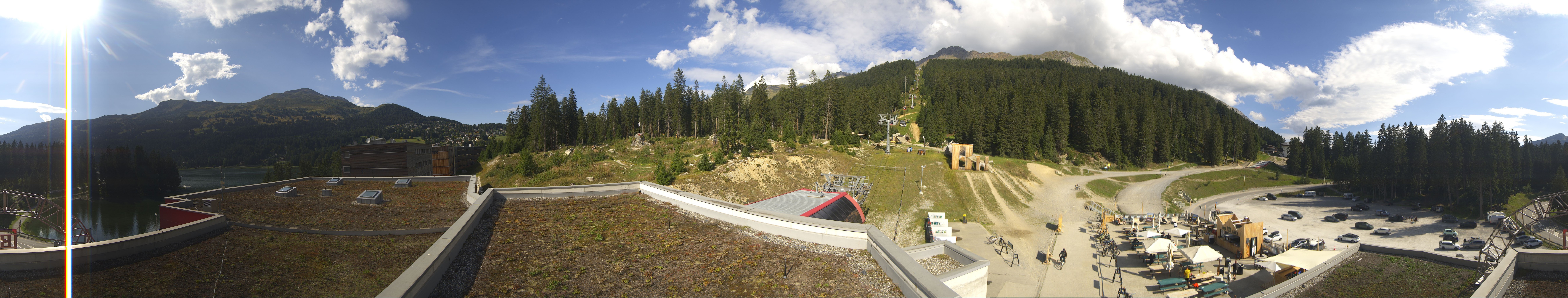 Archiv Foto Webcam Talstation Rothorn Gondelbahn Lenzerheide