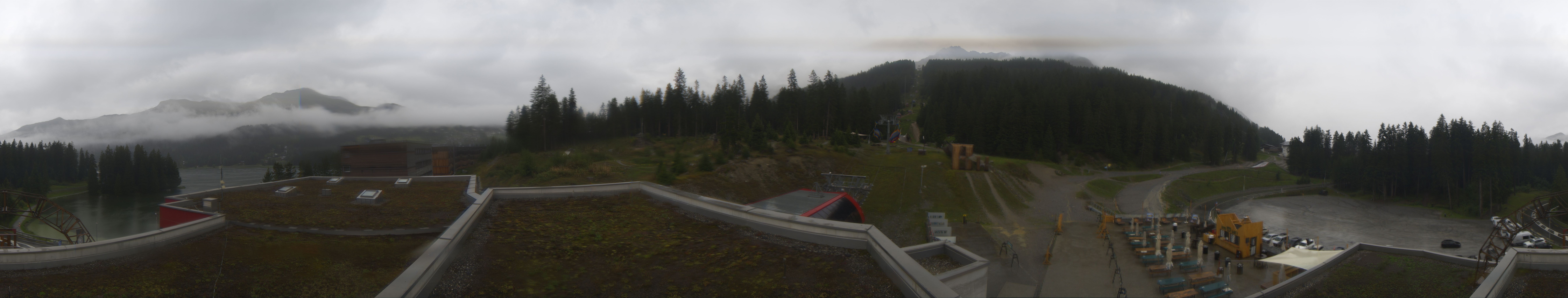 Archiv Foto Webcam Talstation Rothorn Gondelbahn Lenzerheide