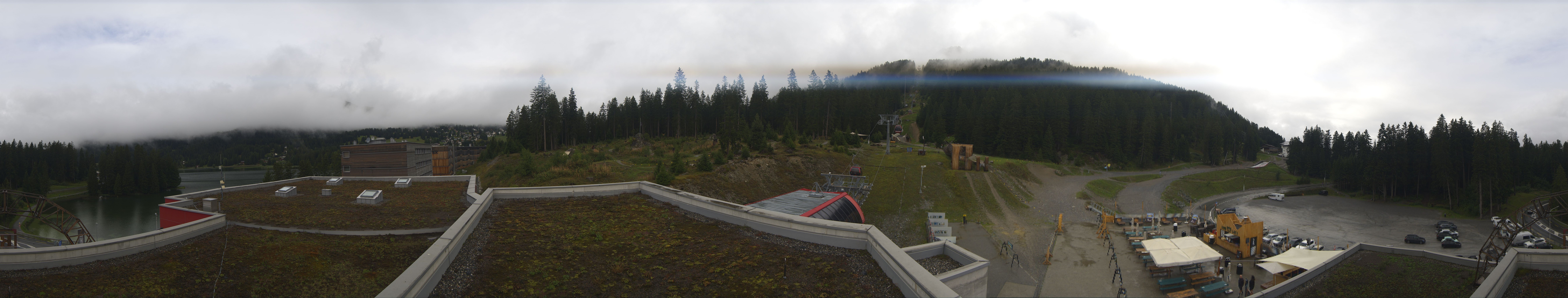Archiv Foto Webcam Talstation Rothorn Gondelbahn Lenzerheide