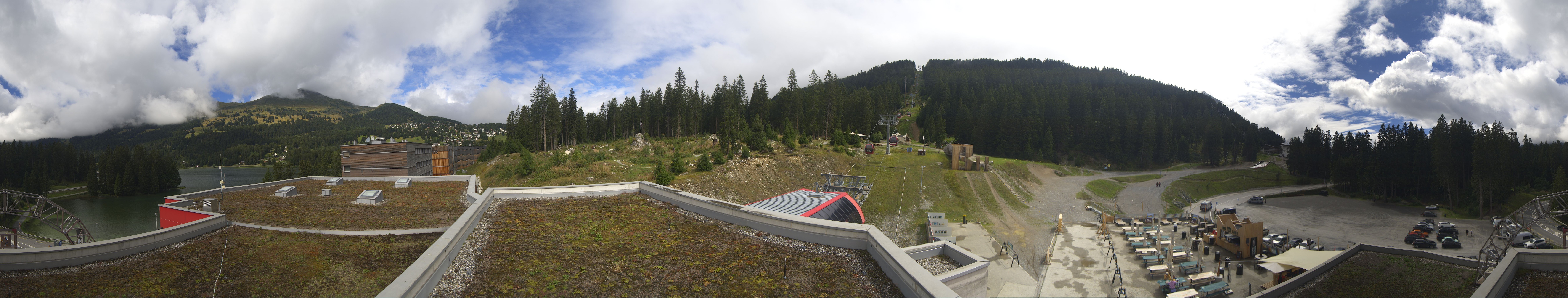 Archiv Foto Webcam Talstation Rothorn Gondelbahn Lenzerheide