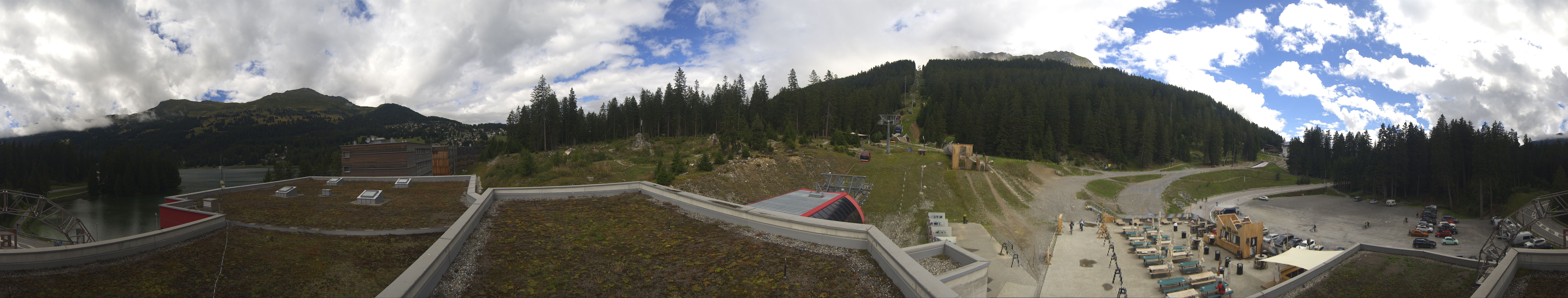 Archiv Foto Webcam Talstation Rothorn Gondelbahn Lenzerheide