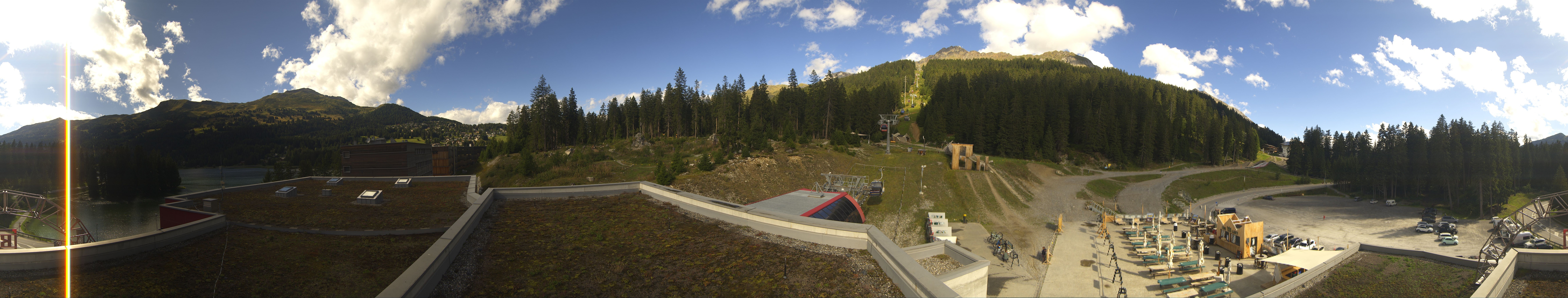Archiv Foto Webcam Talstation Rothorn Gondelbahn Lenzerheide