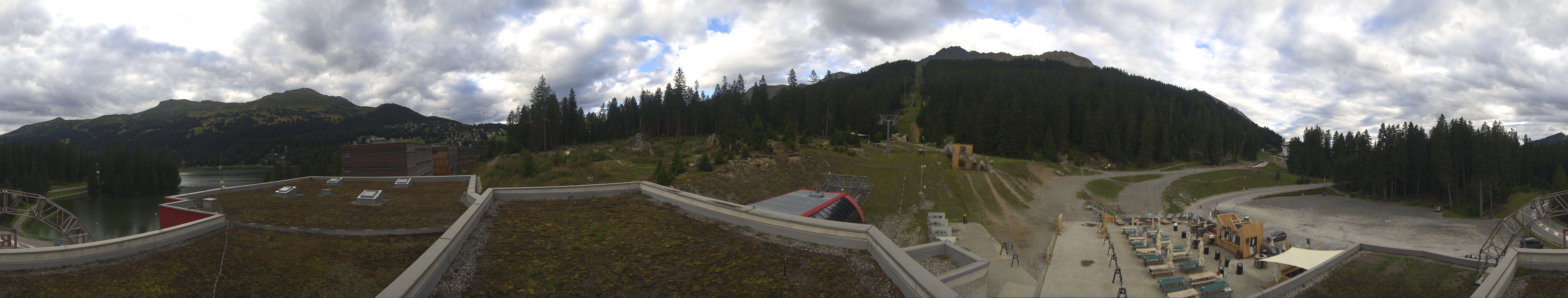 Archiv Foto Webcam Talstation Rothorn Gondelbahn Lenzerheide