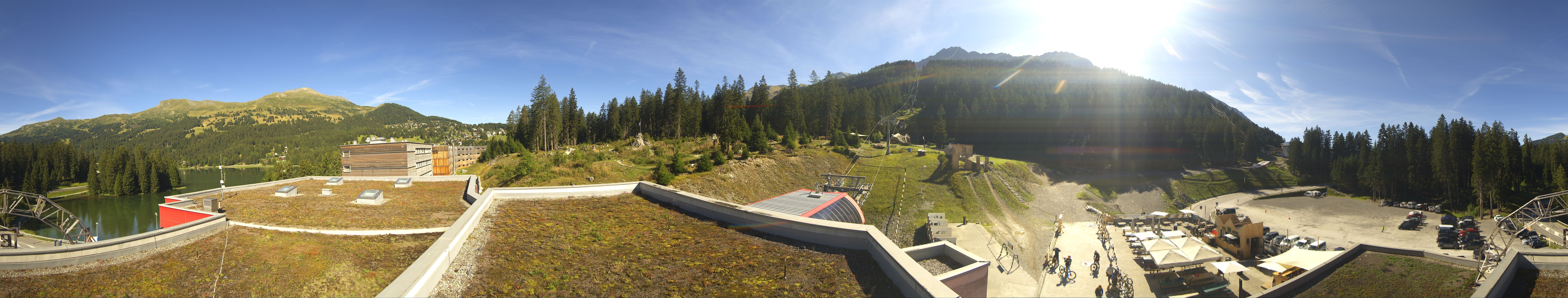 Archived image Webcam Base Station Rothorn Gondola Lenzerheide