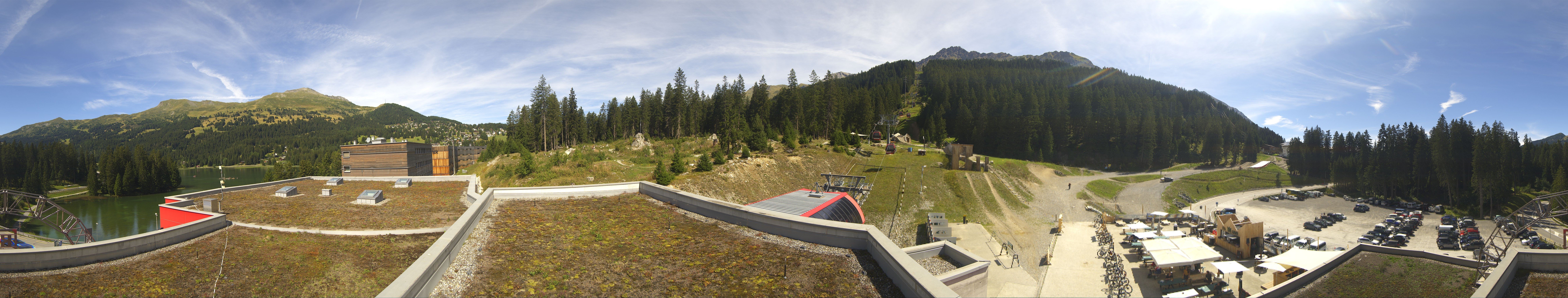 Archived image Webcam Base Station Rothorn Gondola Lenzerheide