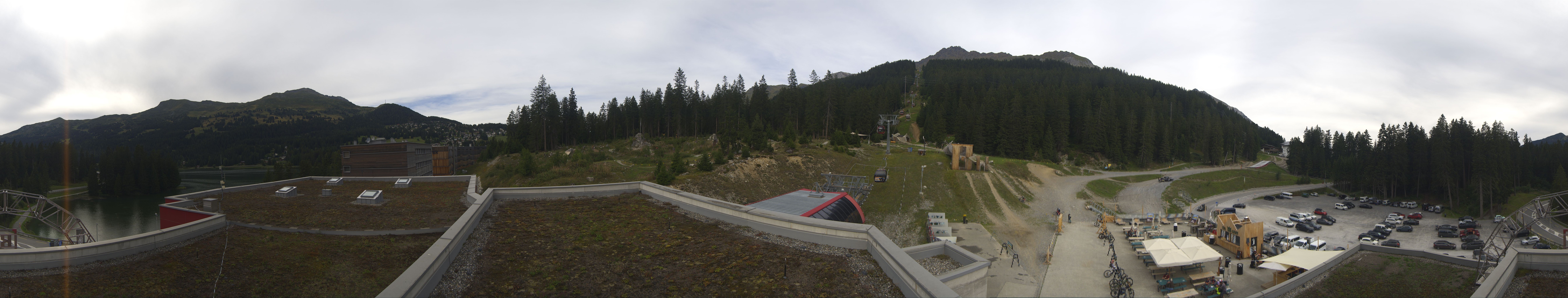 Archived image Webcam Base Station Rothorn Gondola Lenzerheide