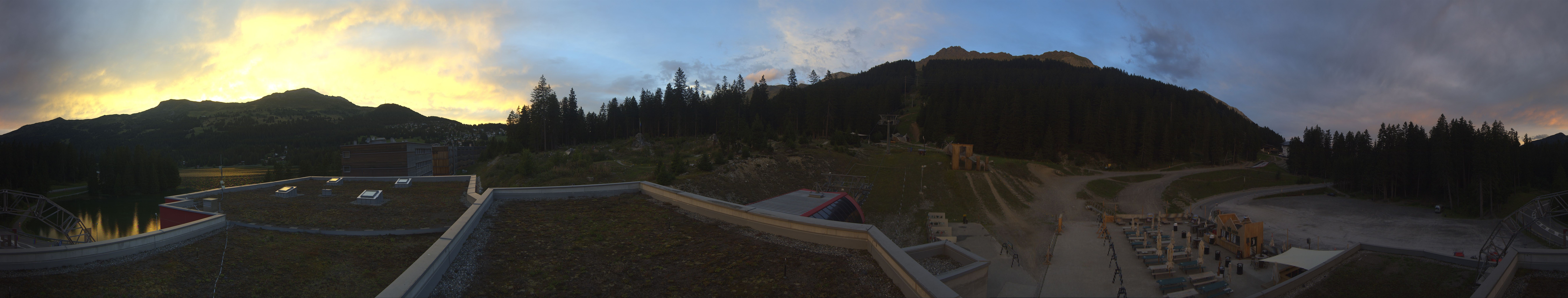 Archiv Foto Webcam Talstation Rothorn Gondelbahn Lenzerheide