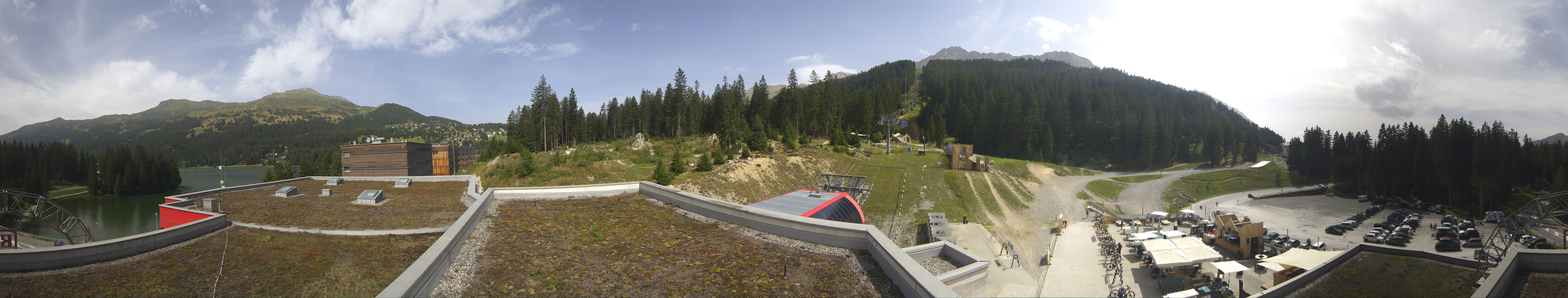 Archiv Foto Webcam Talstation Rothorn Gondelbahn Lenzerheide