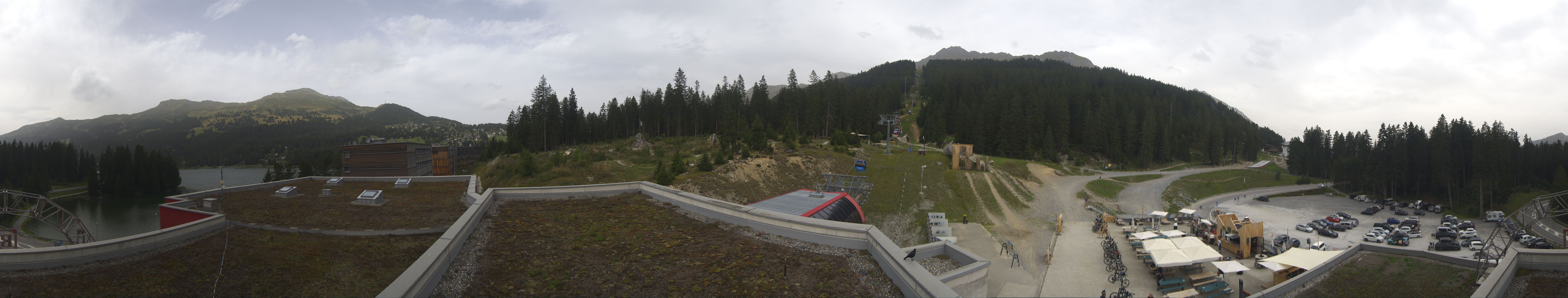 Archiv Foto Webcam Talstation Rothorn Gondelbahn Lenzerheide