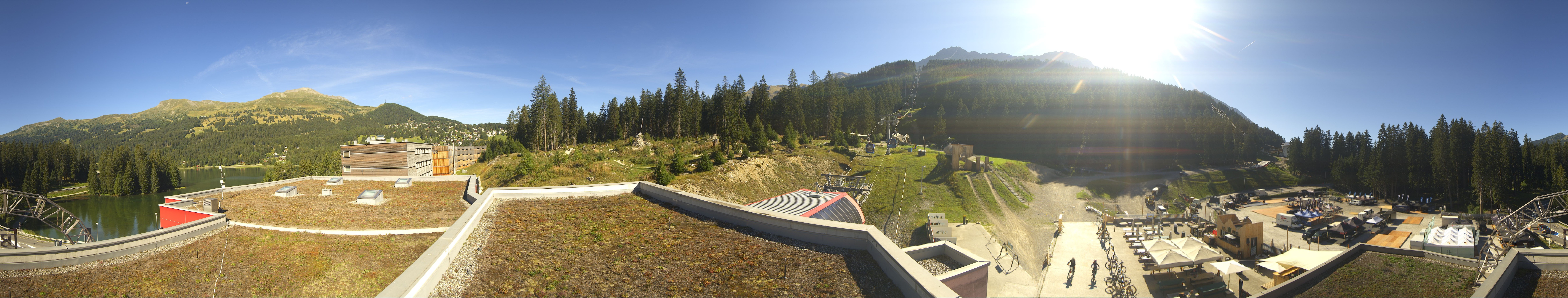 Archived image Webcam Base Station Rothorn Gondola Lenzerheide
