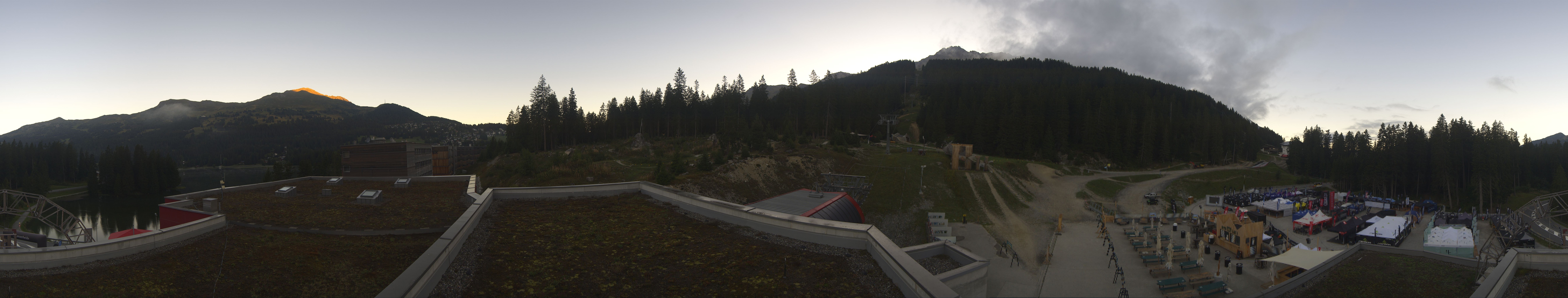 Archiv Foto Webcam Talstation Rothorn Gondelbahn Lenzerheide