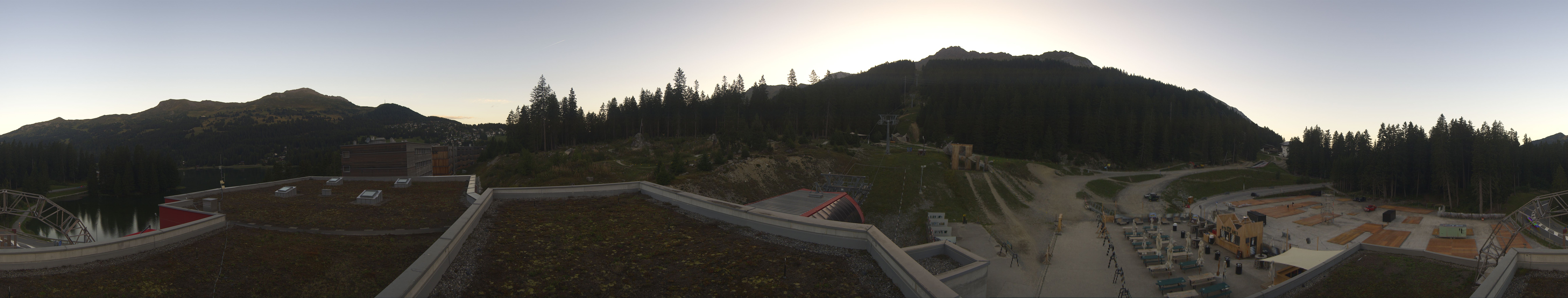 Archiv Foto Webcam Talstation Rothorn Gondelbahn Lenzerheide