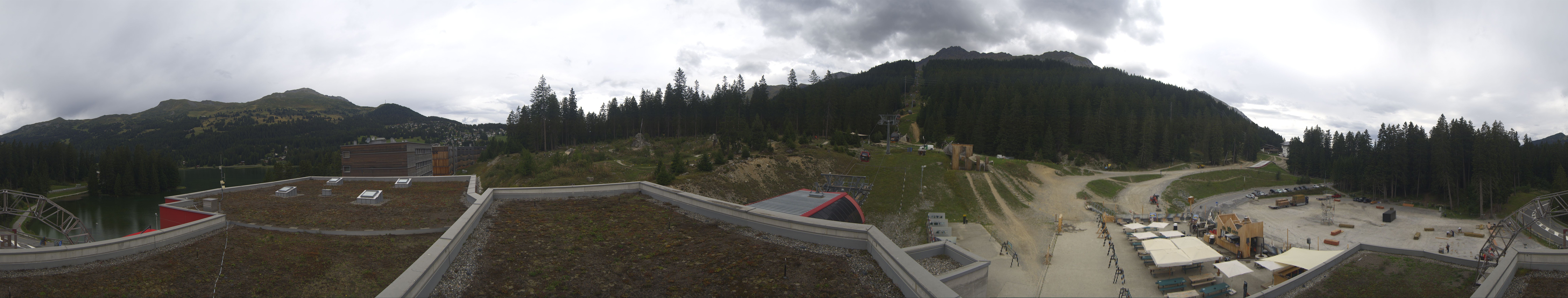 Archiv Foto Webcam Talstation Rothorn Gondelbahn Lenzerheide