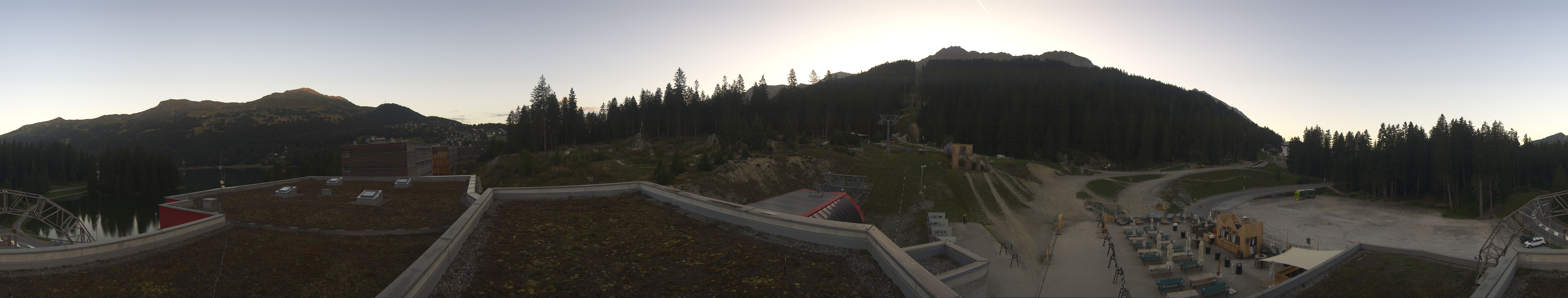 Archiv Foto Webcam Talstation Rothorn Gondelbahn Lenzerheide