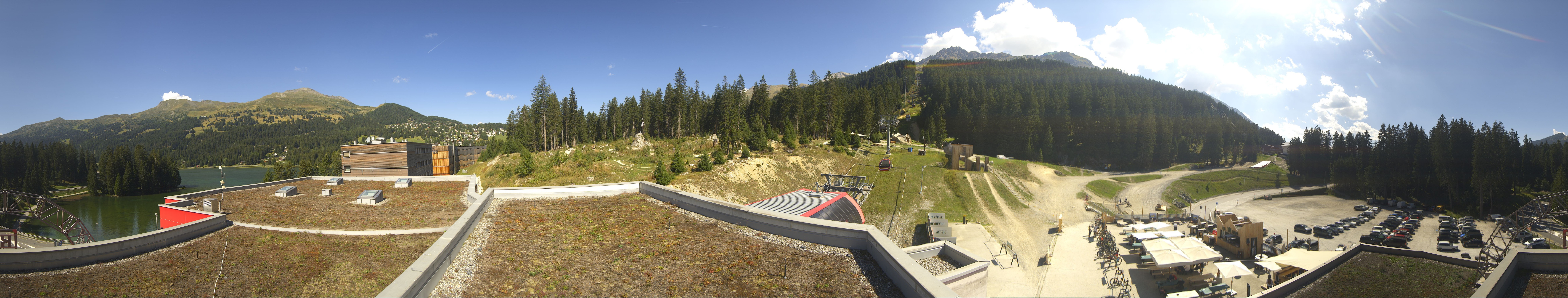 Archiv Foto Webcam Talstation Rothorn Gondelbahn Lenzerheide