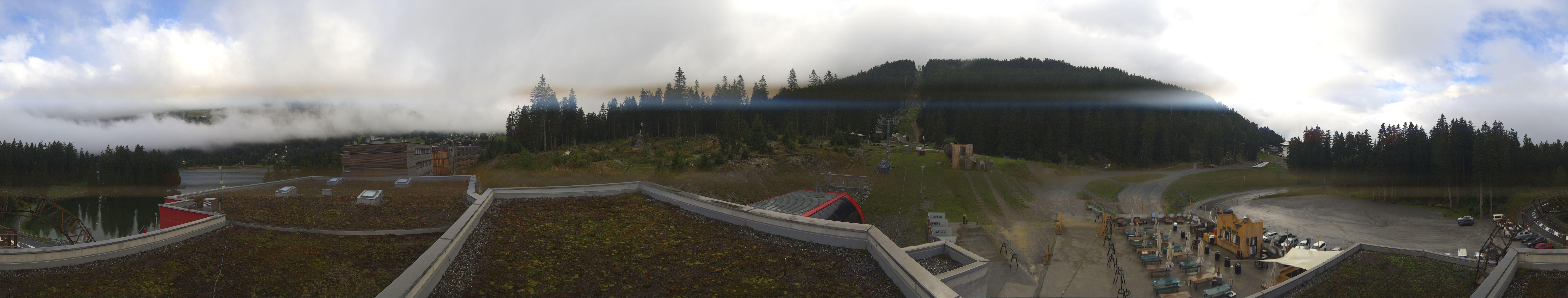 Archiv Foto Webcam Talstation Rothorn Gondelbahn Lenzerheide