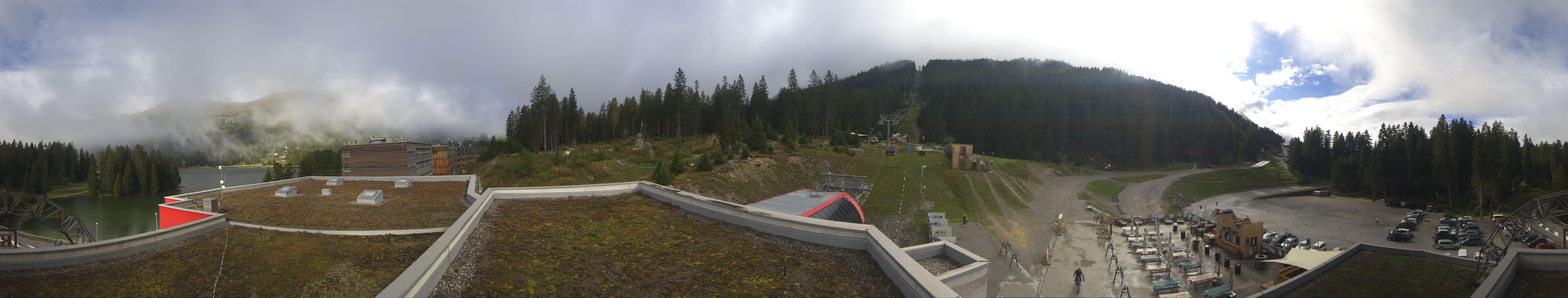 Archiv Foto Webcam Talstation Rothorn Gondelbahn Lenzerheide