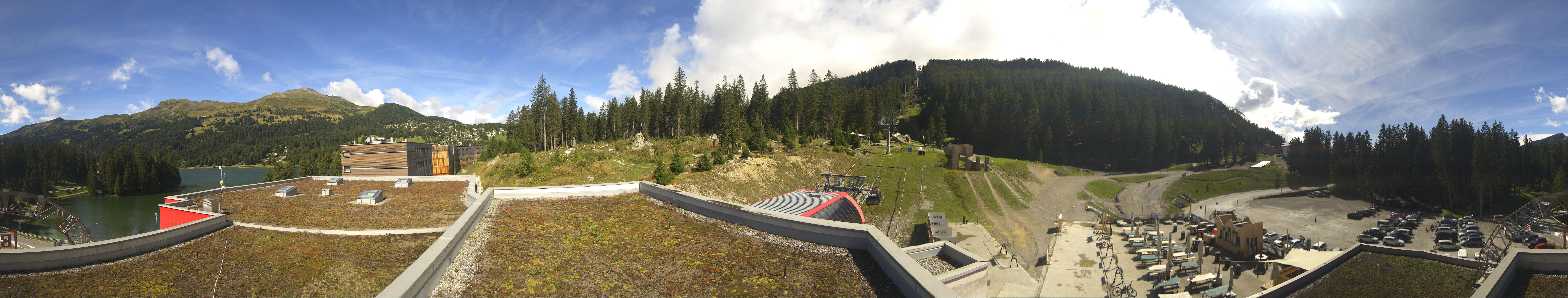 Archiv Foto Webcam Talstation Rothorn Gondelbahn Lenzerheide