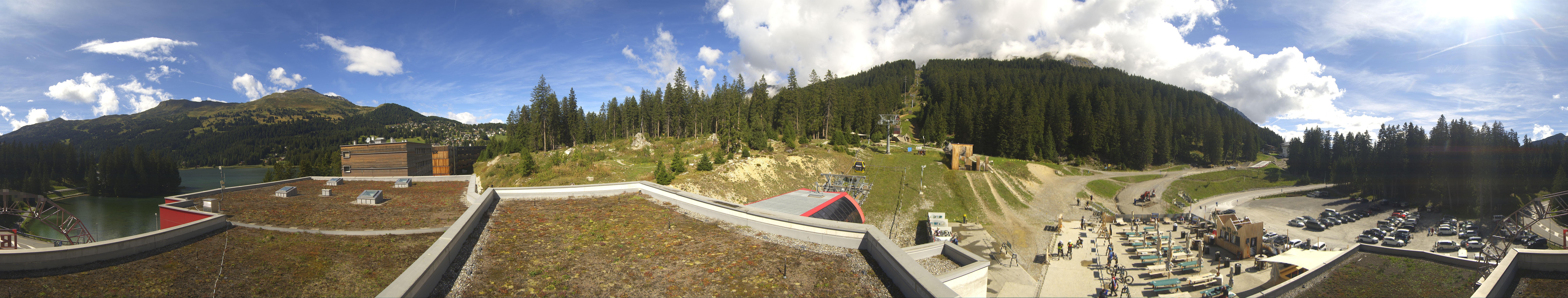 Archiv Foto Webcam Talstation Rothorn Gondelbahn Lenzerheide