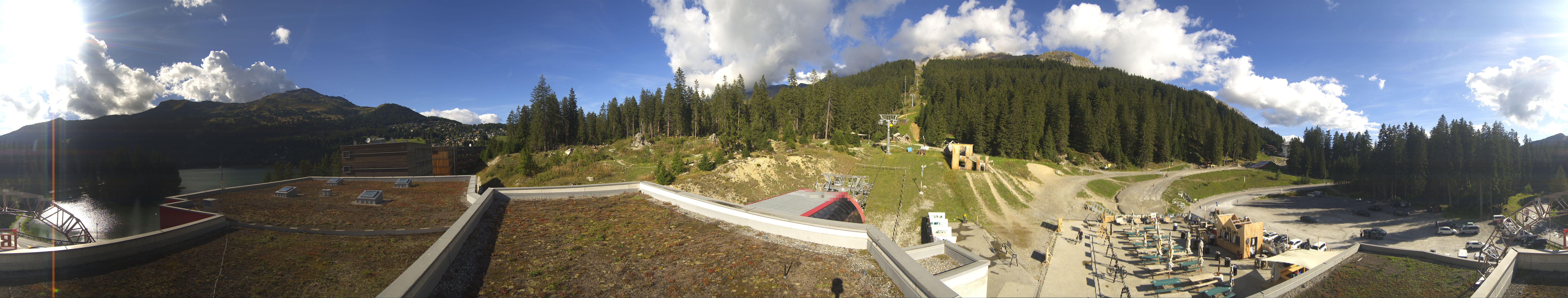 Archiv Foto Webcam Talstation Rothorn Gondelbahn Lenzerheide