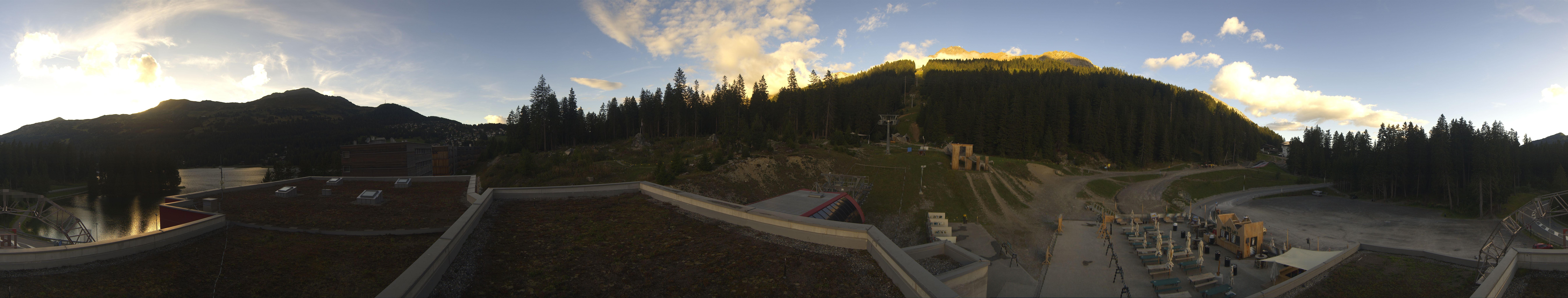 Archiv Foto Webcam Talstation Rothorn Gondelbahn Lenzerheide