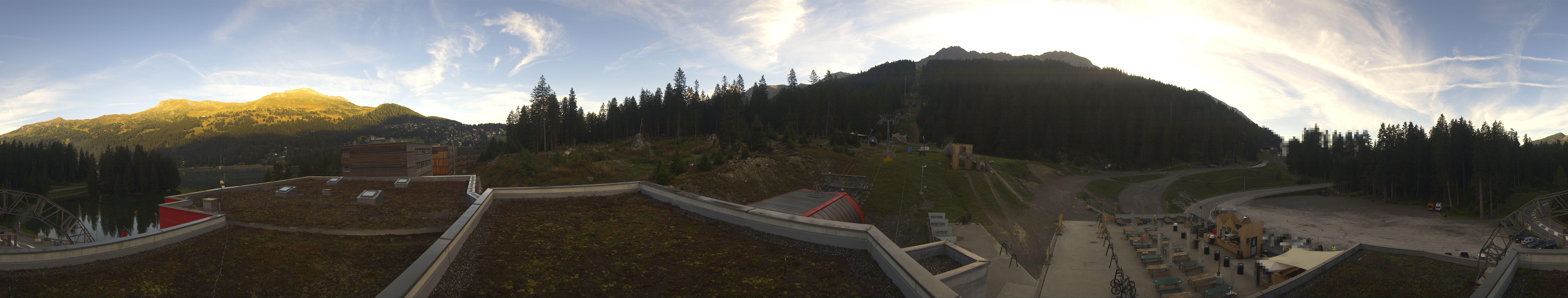 Archiv Foto Webcam Talstation Rothorn Gondelbahn Lenzerheide