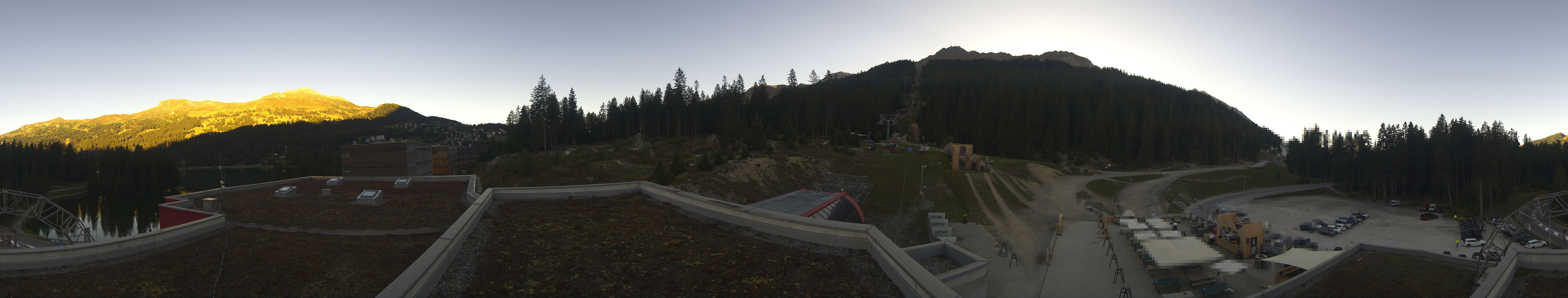 Archiv Foto Webcam Talstation Rothorn Gondelbahn Lenzerheide