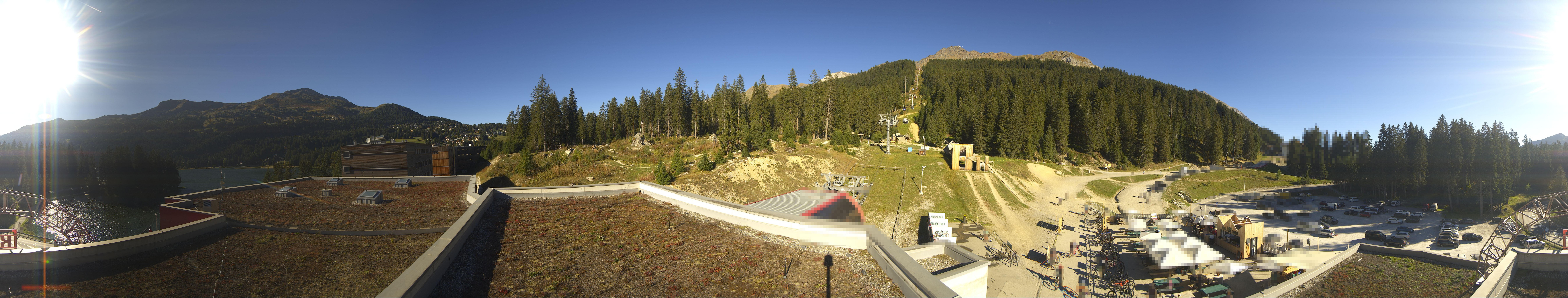 Archiv Foto Webcam Talstation Rothorn Gondelbahn Lenzerheide