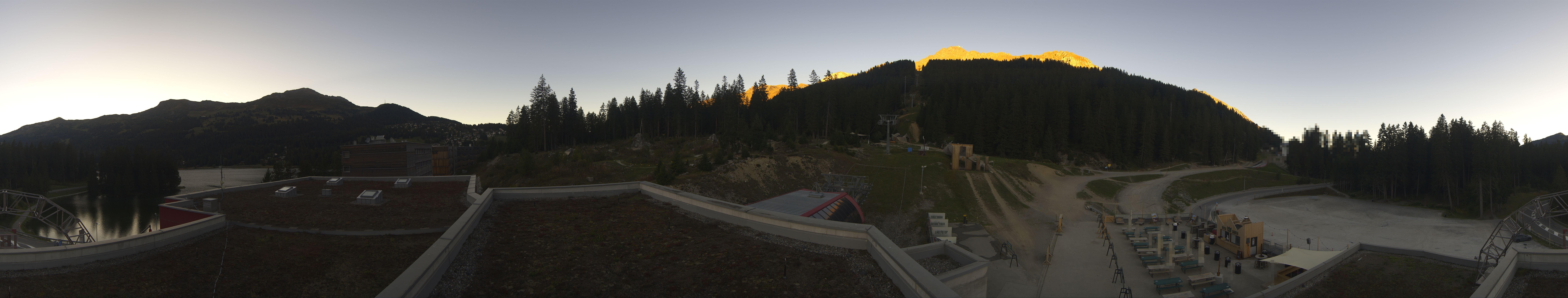 Archiv Foto Webcam Talstation Rothorn Gondelbahn Lenzerheide