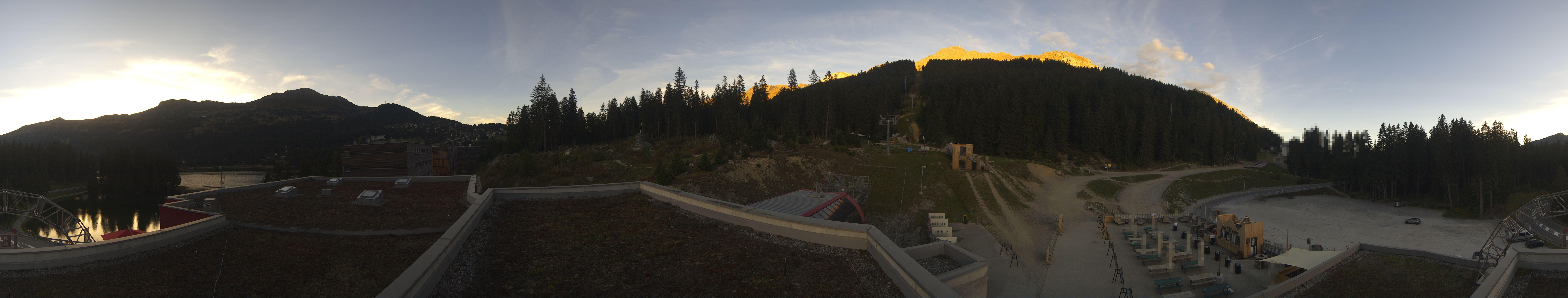 Archiv Foto Webcam Talstation Rothorn Gondelbahn Lenzerheide