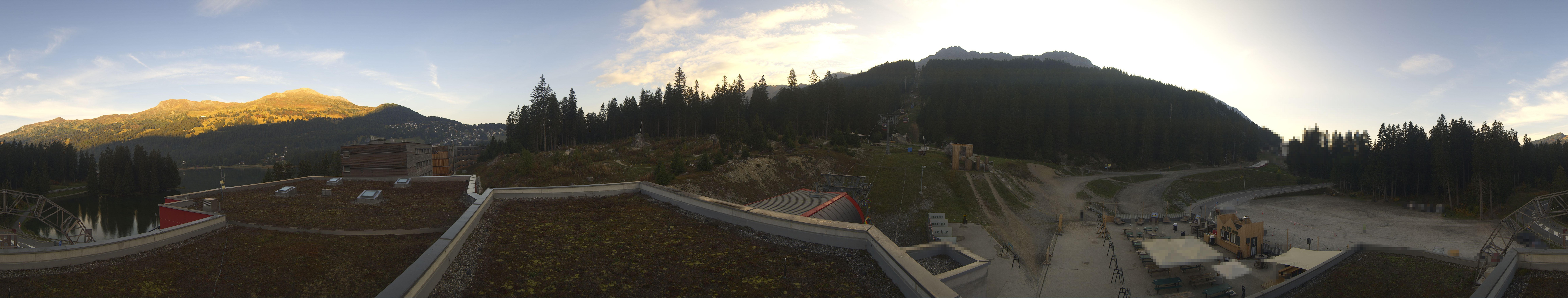 Archived image Webcam Base Station Rothorn Gondola Lenzerheide