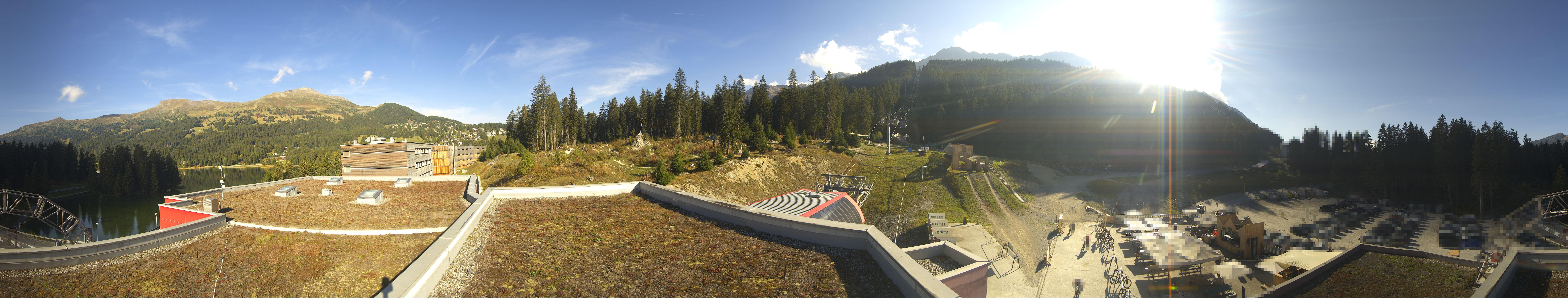 Archived image Webcam Base Station Rothorn Gondola Lenzerheide