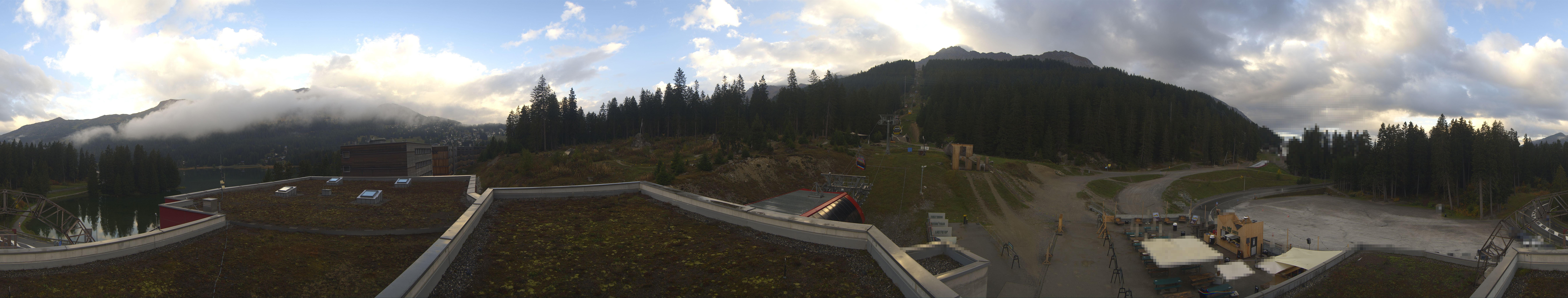Archiv Foto Webcam Talstation Rothorn Gondelbahn Lenzerheide
