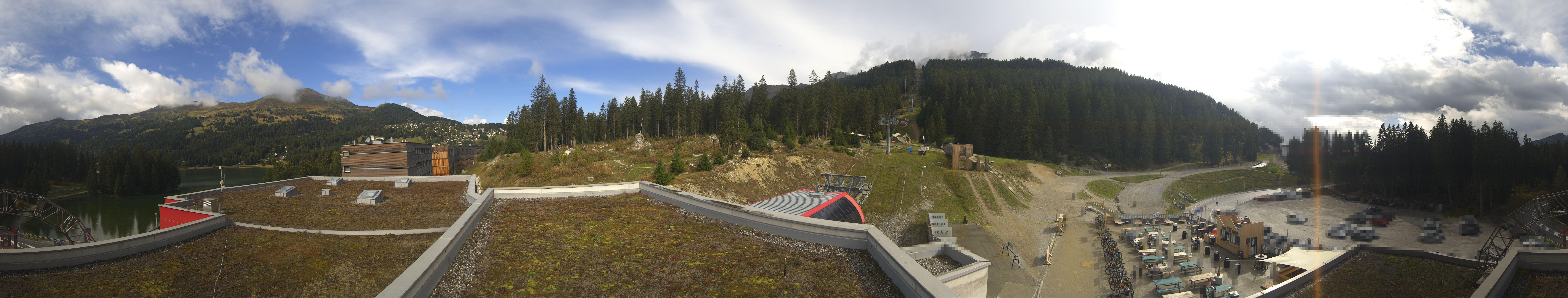 Archiv Foto Webcam Talstation Rothorn Gondelbahn Lenzerheide