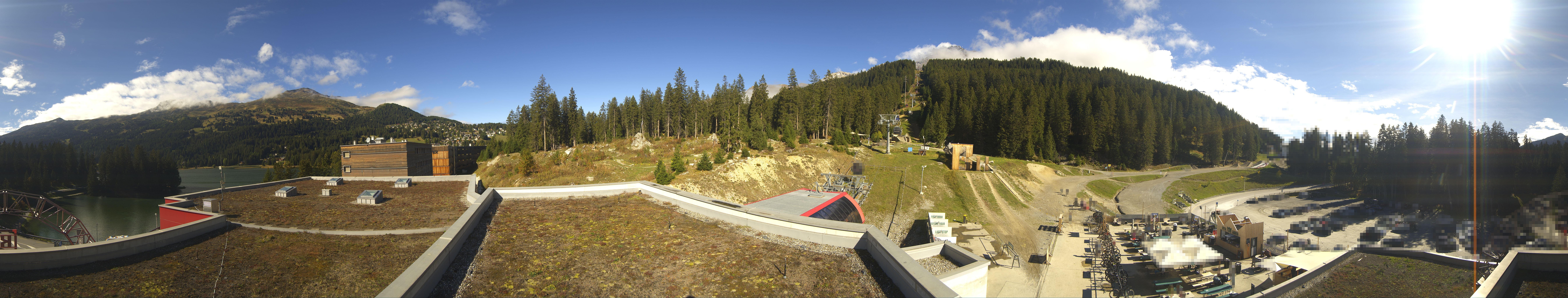 Archiv Foto Webcam Talstation Rothorn Gondelbahn Lenzerheide