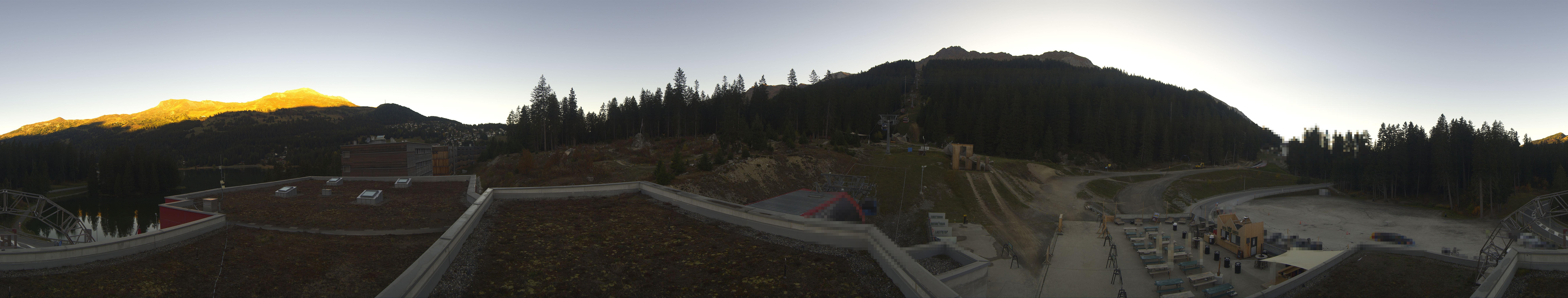 Archived image Webcam Base Station Rothorn Gondola Lenzerheide