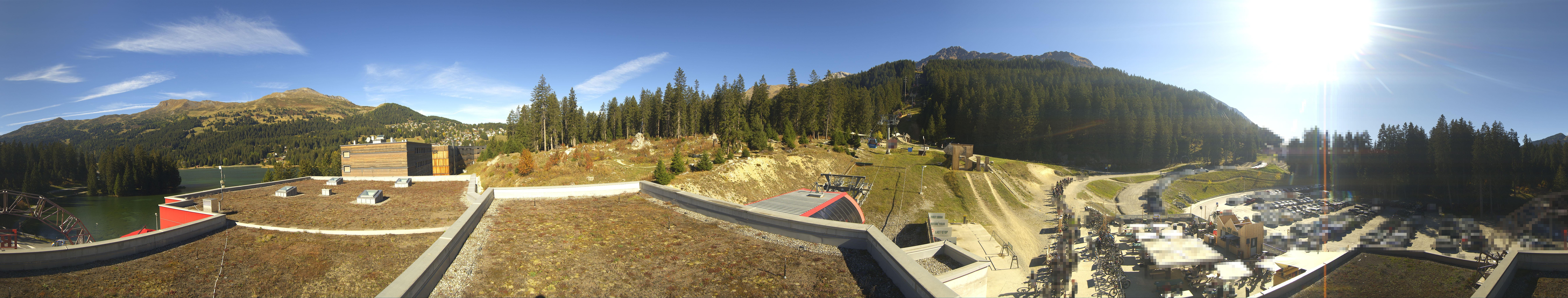 Archived image Webcam Base Station Rothorn Gondola Lenzerheide